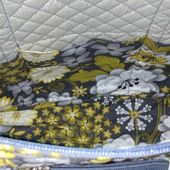 Vintage Stephanie Dawn Savannah Print Floral Quilted Tote Bag - Picture 6 of 10